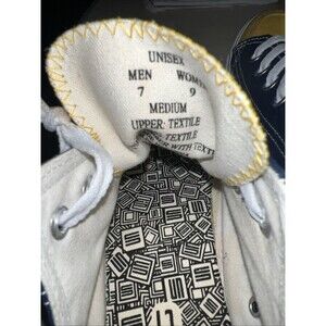 SKICKS West Virginia Mountaineers Low-Top Shoe men 7 women 9 Unisex Blue Yellow